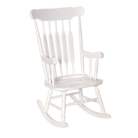 PIAZZA Adult Rocking Chair; White PI642568